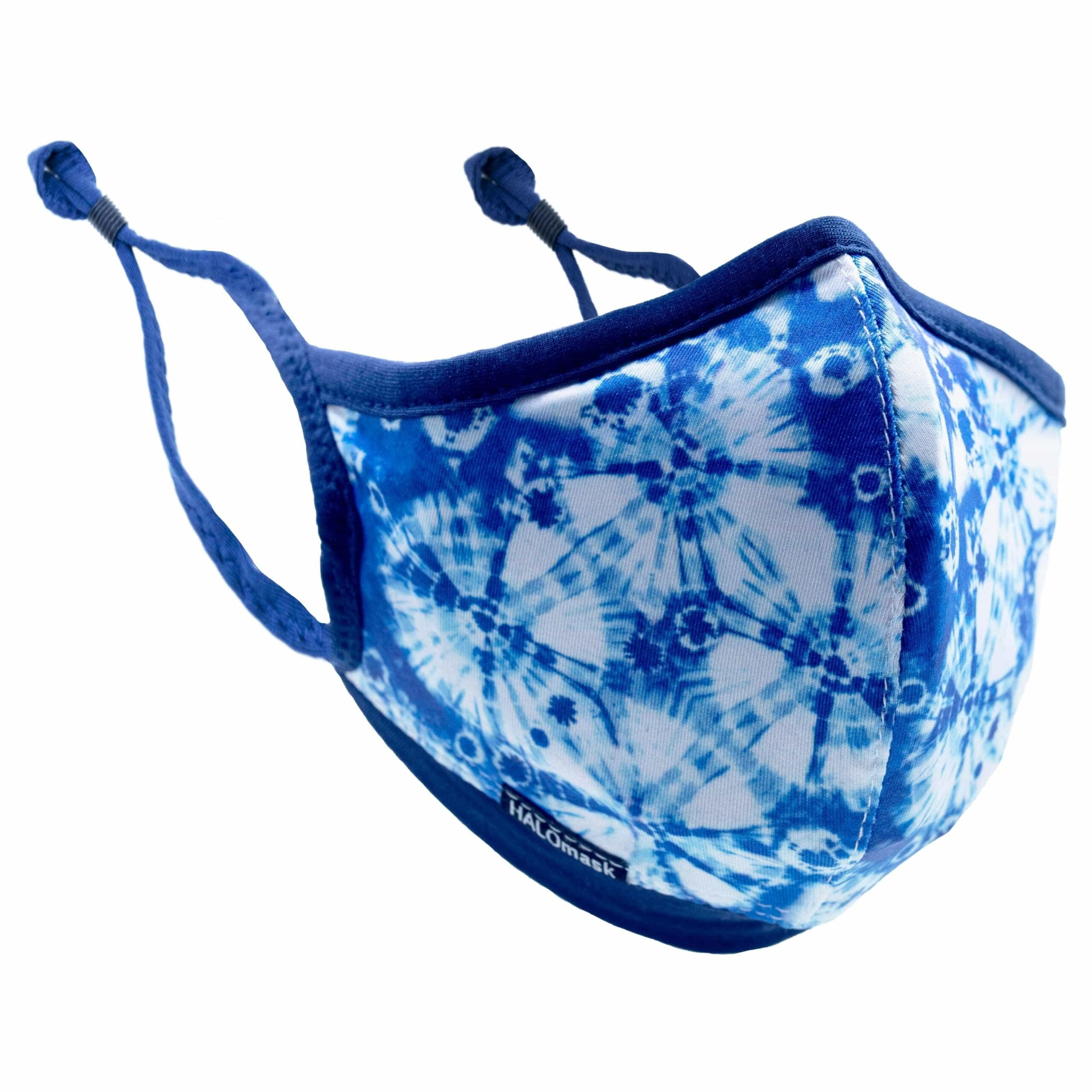 Indigo Tie Dye Mask With HALO Nanofilter™ Technology